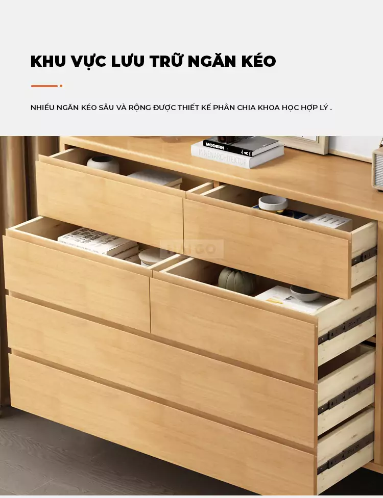 Kệ Tivi Kết Hợp Tủ Đựng Đồ Đa Năng Haigo KTV175