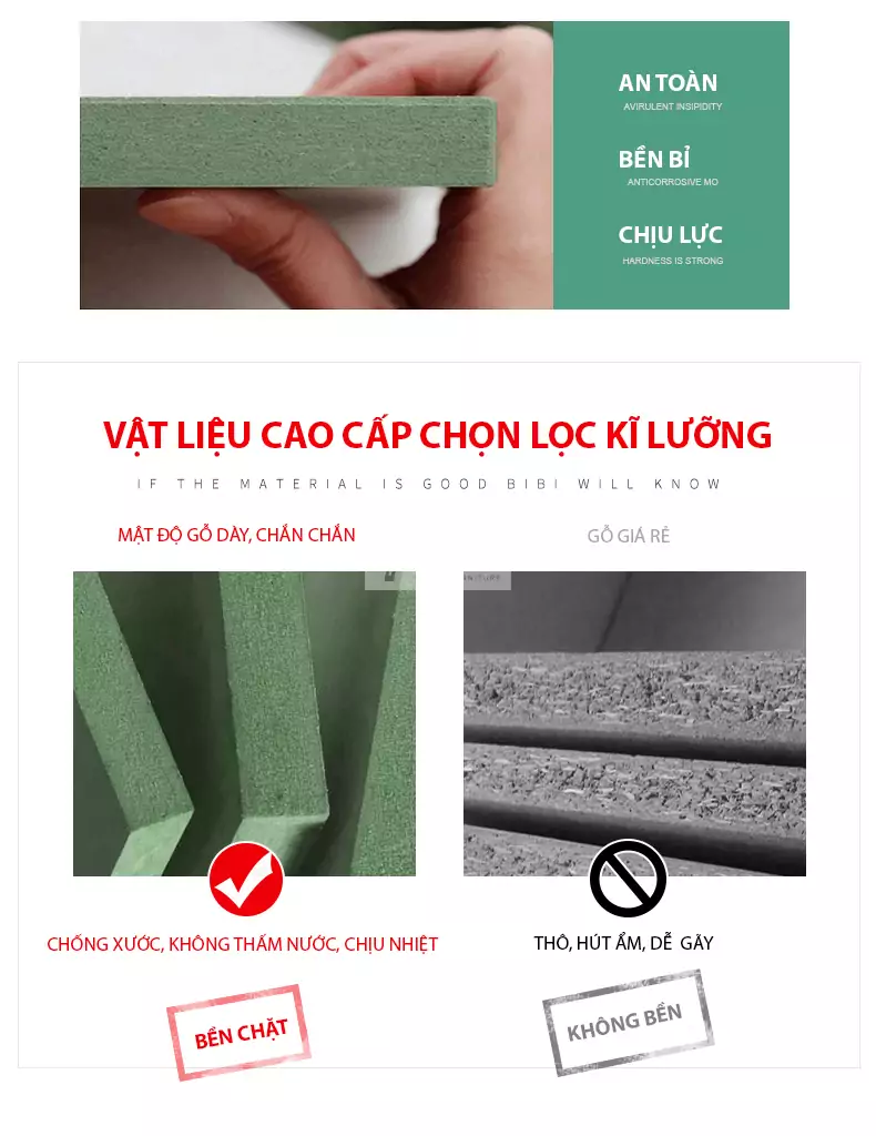 chi tiết chất liệu của Kệ tivi sàn kết hợp kệ treo hiện đại LV21