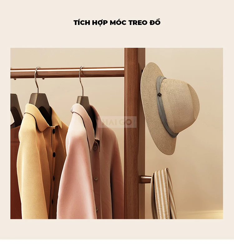 Kệ Treo Đầu Giường Tiện Lợi Haigo KT370