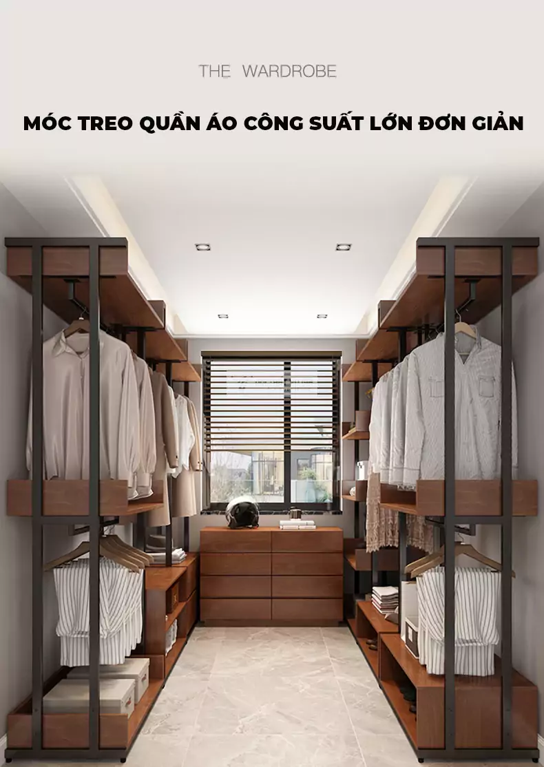 Kệ treo quần áo đa năng BR84