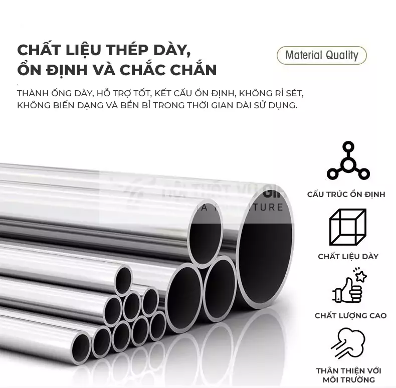 Kệ treo quần áo thiết kế tối giản, hiện đại BR39 sử dụng khung cao cấp