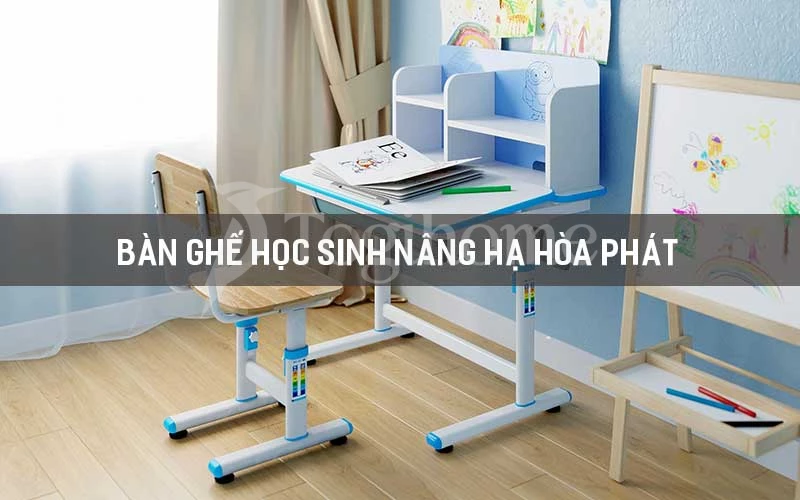 Nội thất Hòa Phát cung cấp mẫu bàn ghế học sinh tại TPHCM