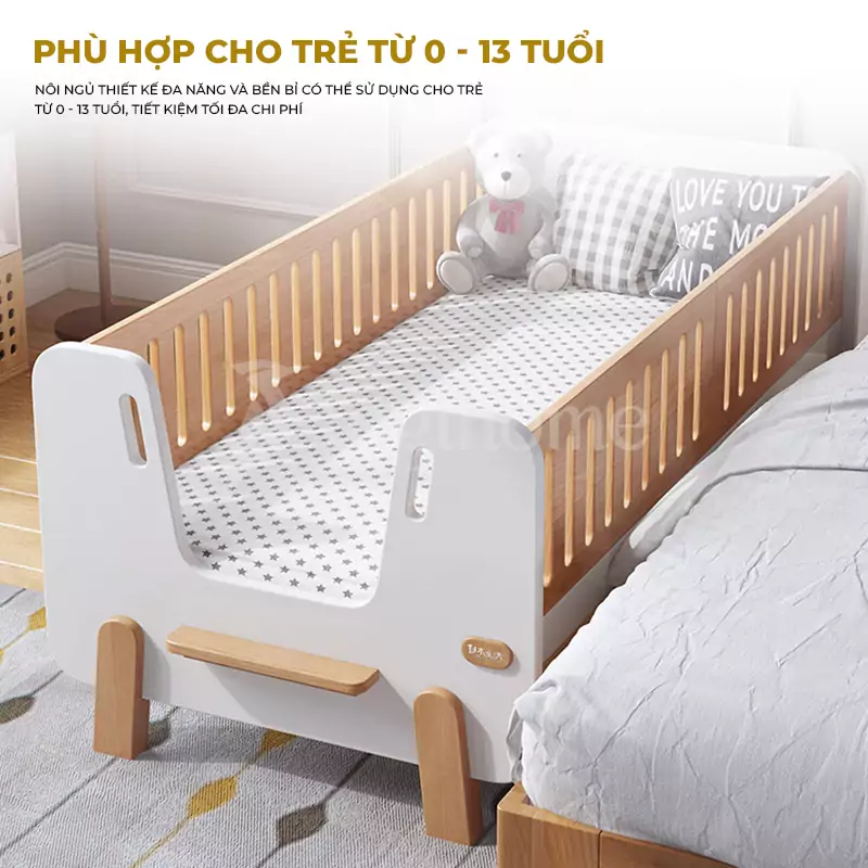 nôi trẻ em nt02 phù hợp với trẻ em ở nhiều đồ tuổi