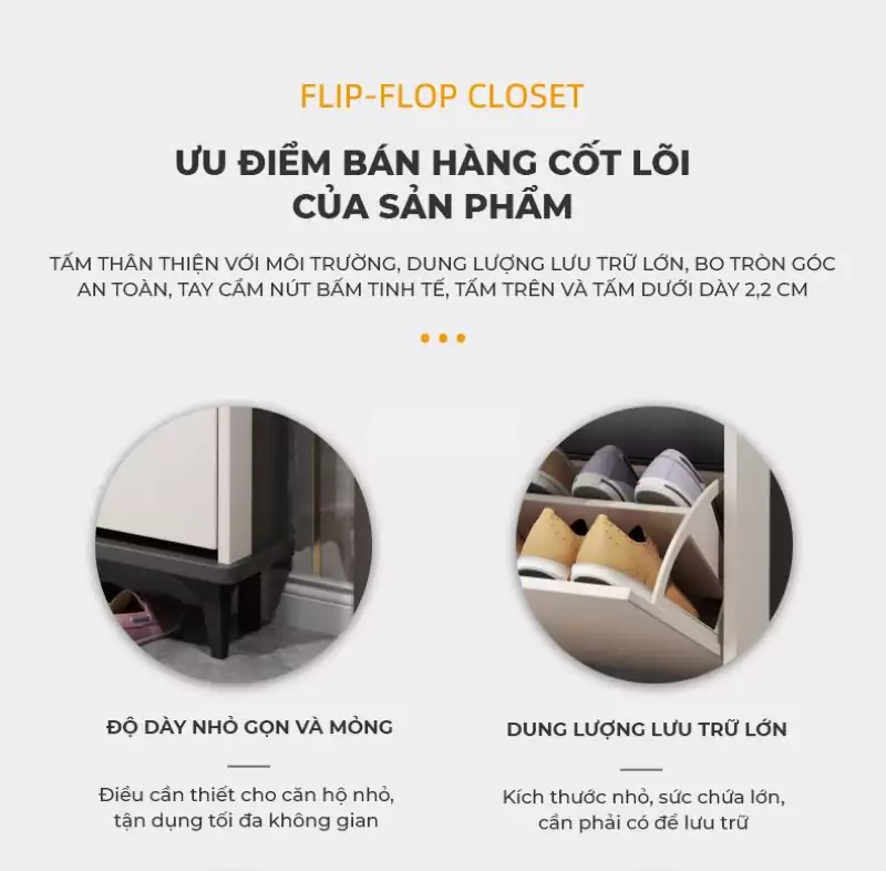 Togihome - đơn vị cung cấp mẫu tủ giày thông minh Togismart TG023