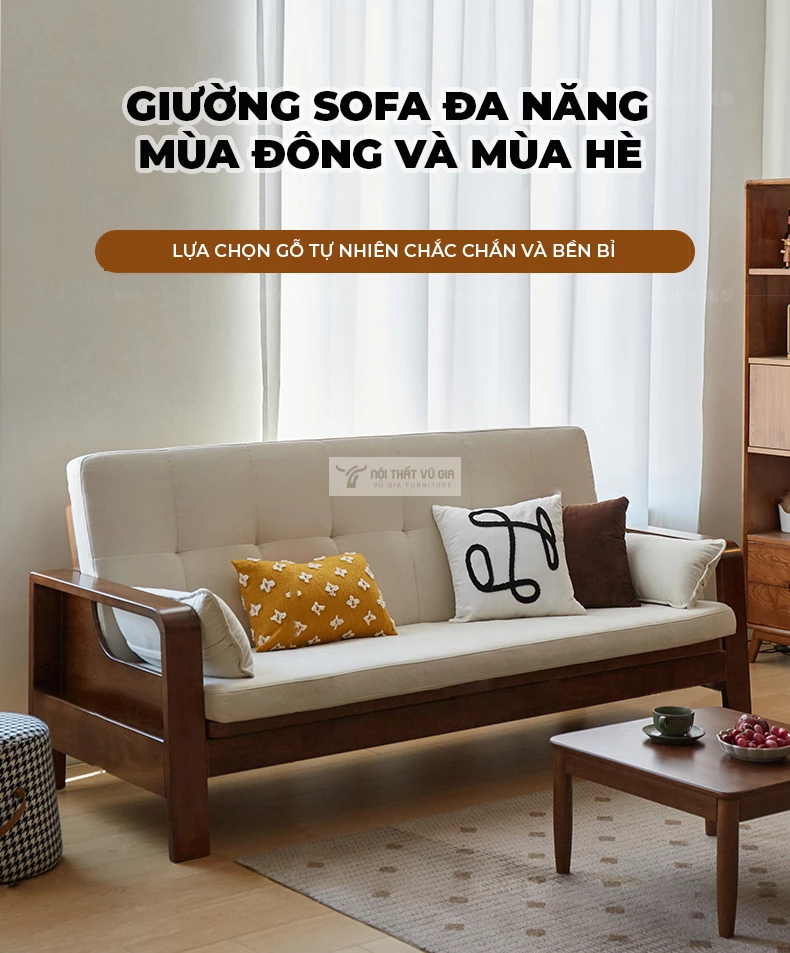 Sofa bed phong cách tối giản, hiện đại SB32