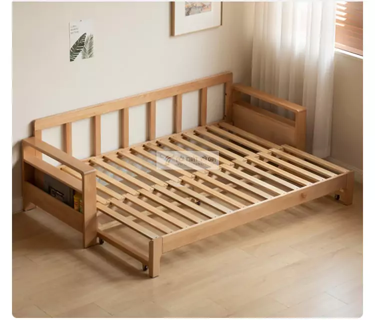 kết cấu của Sofa bed thiết kế thông minh tích hợp ngăn đồ tiện lợi SB06