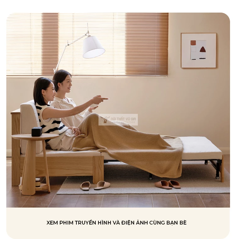 giải trí với Sofa bed thu kéo thông minh SB30