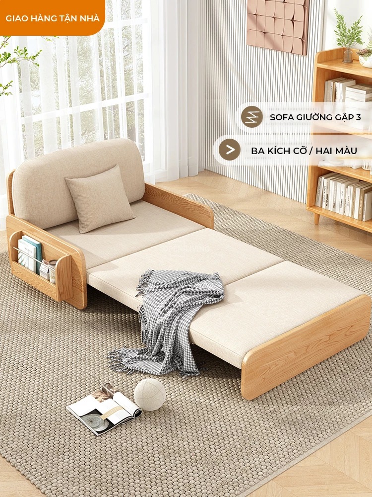 thiết kế đơn giản nhưng đầy tinh tế Sofa giường cao cấp Openliving OSF 050 - Thiết kế hiện đại tính tế thu hút