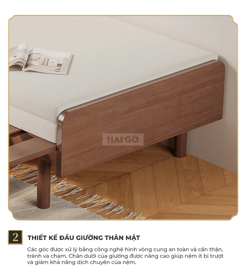 Sofa Giường Đa Năng Linh Hoạt Haigo SOF216