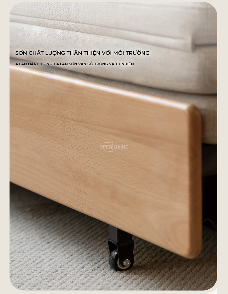 thiết kế  bo góc Sofa Giường Mở Rộng Openliving OSF 012 - Sự lựa chọn hoàn hảo cho không gian sống hiện đại. Thiết kế linh hoạt, dễ dàng chuyển đổi giữa ghế và giường, tiết kiệm diện tích. Chất liệu bền đẹp, phong cách sang trọng. Mua ngay tại Openliving để tận hưởng sự tiện nghi và đẳng cấp.