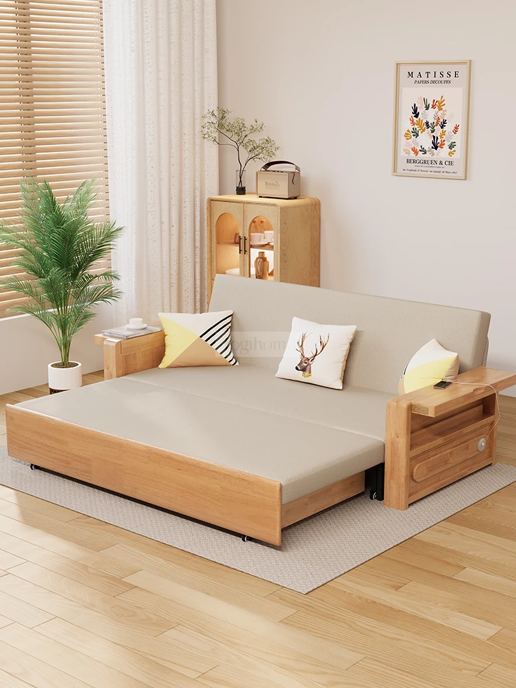 Sofa Giường Thông Minh Hình Chữ L Gỗ Tự Nhiên TOGI Smart M47 – Thiết kế đa năng 2 trong 1, dễ dàng chuyển đổi từ sofa sang giường, tối ưu không gian sống. Khung gỗ tự nhiên chắc chắn, bền đẹp, an toàn cho sức khỏe. Kiểu dáng chữ L hiện đại, phù hợp với nhiều không gian phòng khách. Đệm êm ái, mang lại sự thoải mái tối đa. 