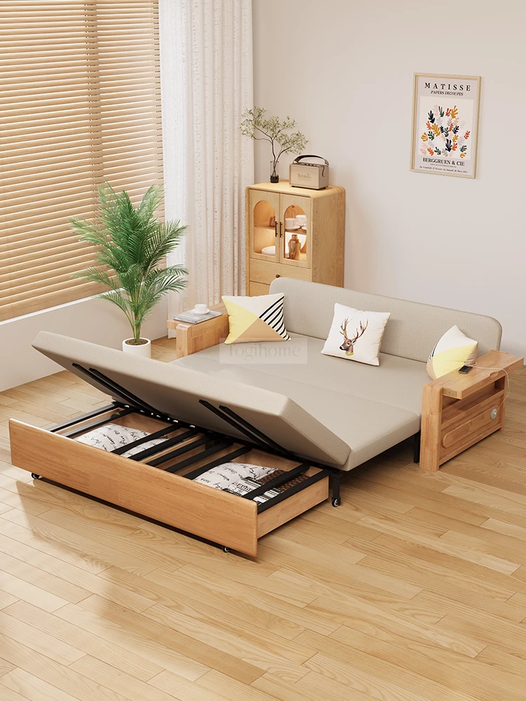 Sofa Giường Thông Minh Hình Chữ L Gỗ Tự Nhiên TOGI Smart M47 – Thiết kế đa năng 2 trong 1, dễ dàng chuyển đổi từ sofa sang giường, tối ưu không gian sống. Khung gỗ tự nhiên chắc chắn, bền đẹp, an toàn cho sức khỏe. Kiểu dáng chữ L hiện đại, phù hợp với nhiều không gian phòng khách. Đệm êm ái, mang lại sự thoải mái tối đa. 