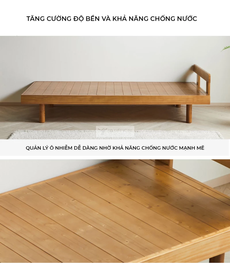 thiết kế chắc chắn của Sofa khung gỗ tự nhiên cao cấp kết hợp nệm êm ái SB33