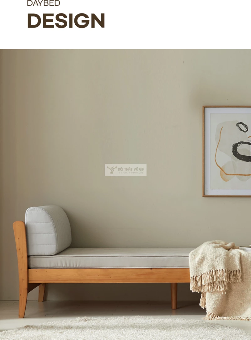 Sofa khung gỗ tự nhiên cao cấp thiết kế thanh lịch, hiện đại SB34