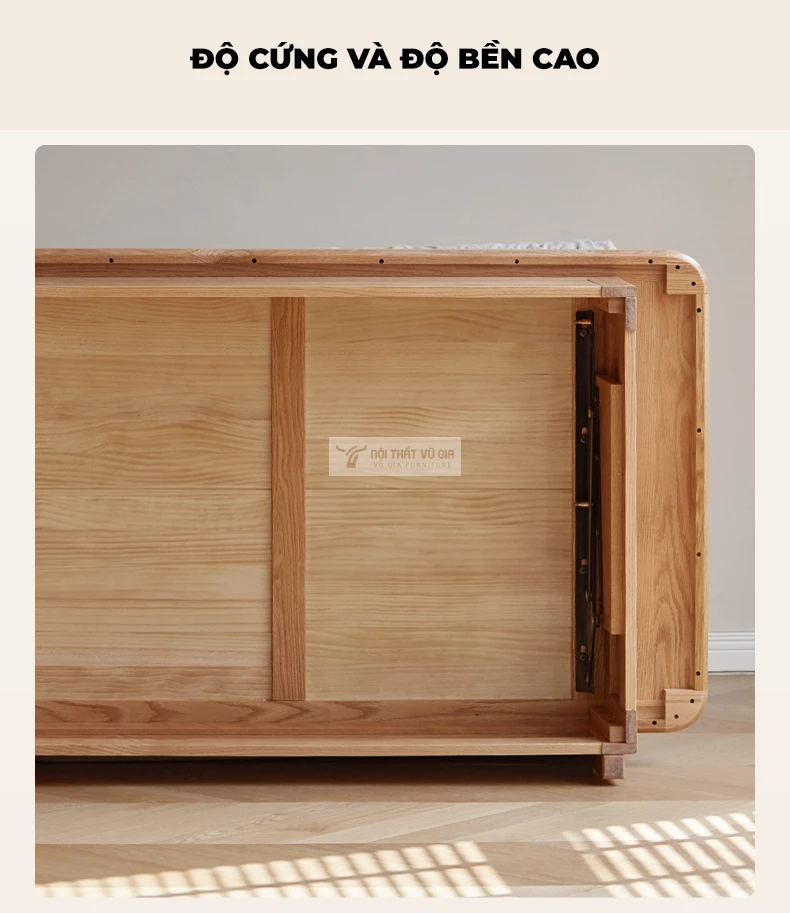 Sofa khung gỗ tự nhiên nệm cao cấp phong cách hiện đại CBK20 sử dụng chất liệu cứng cáp, bền bỉ