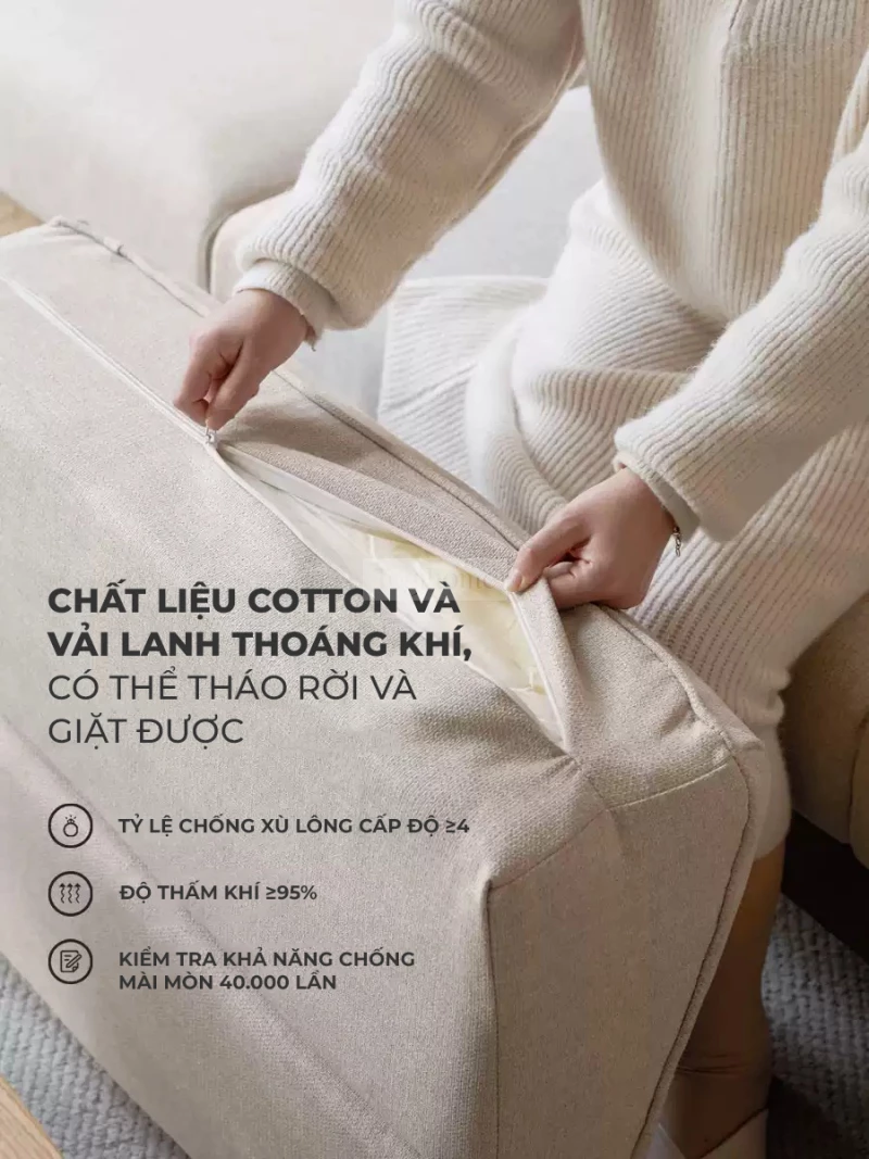 Sofa phòng khách gỗ tự nhiên hiện đại Togismart M65 mang phong cách tối giản, tinh tế. Sử dụng chất liệu gỗ tự nhiên bền bỉ, kết hợp đệm ngồi êm ái tạo cảm giác thoải mái. Phù hợp nhiều không gian nội thất hiện đại, giúp phòng khách thêm sang trọng và ấm cúng.