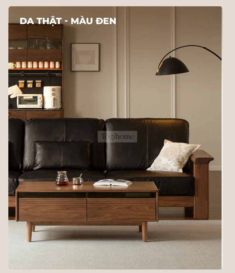 Sofa Phòng Khách Gỗ Tự Nhiên Hiện Đại Togismart M67 thiết kế hiện đại, tinh tế, mang đến không gian sống sang trọng và ấm cúng. Gỗ tự nhiên bền đẹp kết hợp đệm ngồi êm ái, phù hợp nhiều phong cách nội thất. Lựa chọn lý tưởng cho phòng khách tối giản và đẳng cấp.