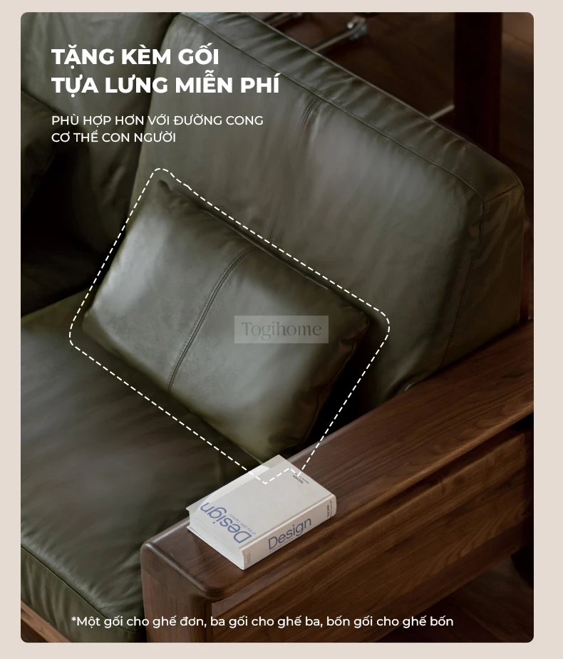 Sofa Phòng Khách Gỗ Tự Nhiên Hiện Đại Togismart M67 thiết kế hiện đại, tinh tế, mang đến không gian sống sang trọng và ấm cúng. Gỗ tự nhiên bền đẹp kết hợp đệm ngồi êm ái, phù hợp nhiều phong cách nội thất. Lựa chọn lý tưởng cho phòng khách tối giản và đẳng cấp.