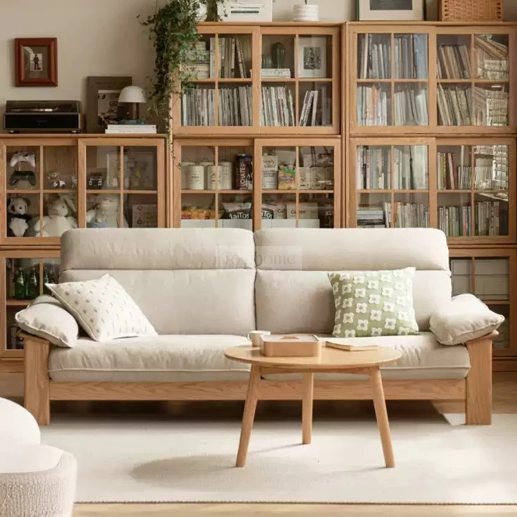 Sofa Phòng Khách Gỗ Tự Nhiên Hiện Đại Togismart M69:  Sofa phòng khách gỗ tự nhiên hiện đại Togismart M69 mang phong cách tối giản, sang trọng, kết cấu chắc chắn từ gỗ tự nhiên cao cấp. Đệm ngồi êm ái, màu sắc trang nhã, phù hợp nhiều không gian nội thất. Lựa chọn lý tưởng cho phòng khách hiện đại, ấm cúng.