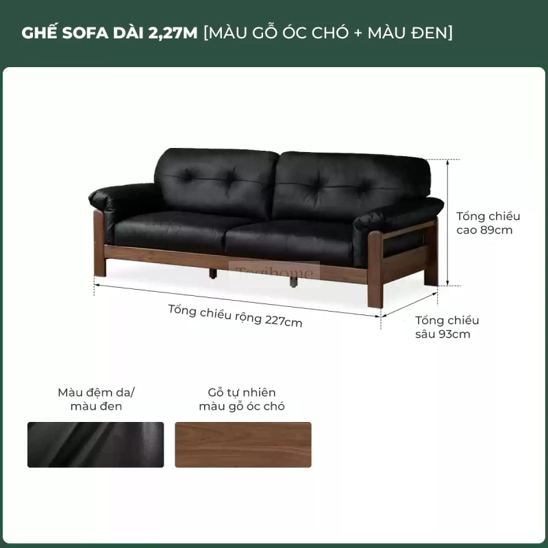 Sofa Phòng Khách Gỗ Tự Nhiên Hiện Đại Togismart M73 thiết kế hiện đại thanh lịch, khung gỗ bền chắc, đệm ngồi êm ái. Sản phẩm phù hợp với không gian phòng khách sang trọng, tinh tế, giúp nâng tầm phong cách sống và mang đến trải nghiệm thoải mái cho gia đình bạn.