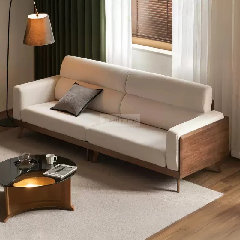 Sofa Phòng Khách Gỗ Tự Nhiên Hiện Đại Togismart M79 được chế tác từ gỗ tự nhiên cao cấp, thiết kế hiện đại, tinh giản từng chi tiết. Đệm ngồi dày dặn, chất liệu vải bền đẹp tạo cảm giác thoải mái. Phù hợp với nhiều phong cách nội thất, mang đến không gian phòng khách sang trọng và ấm cúng.