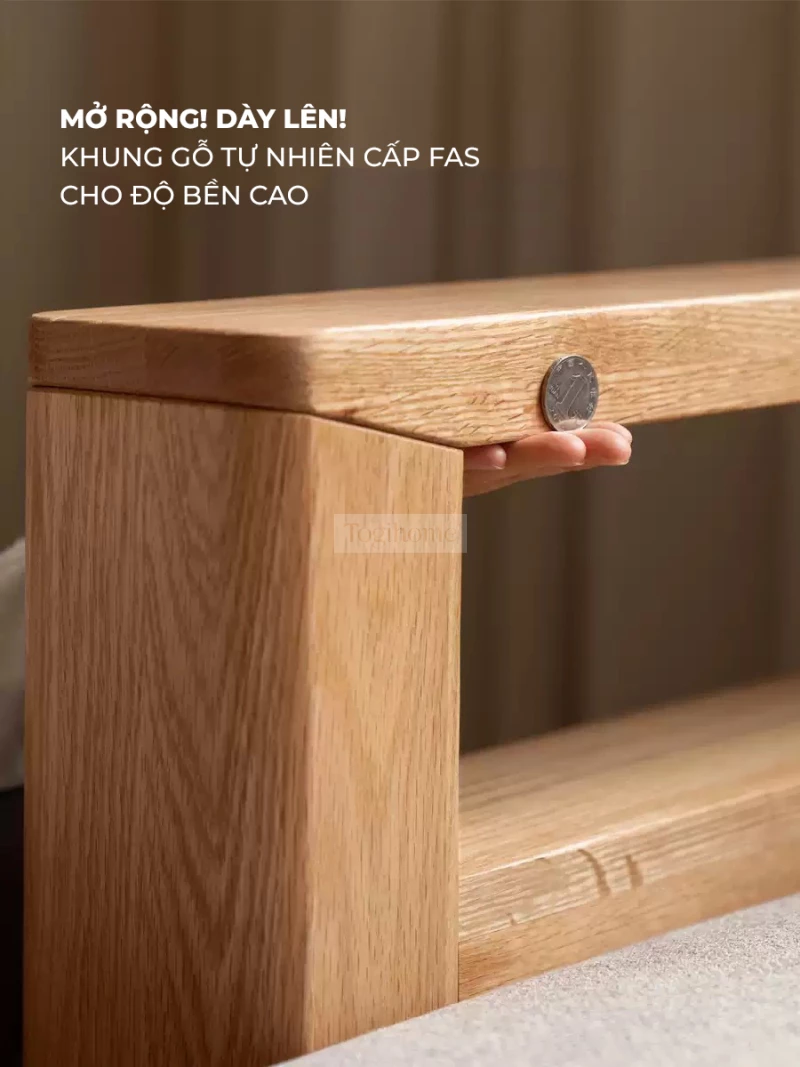 Sofa Phòng Khách Gỗ Tự Nhiên Hiện Đại Togismart M84 nổi bật với thiết kế hiện đại, sử dụng gỗ tự nhiên cao cấp, đệm ngồi dày dặn, êm ái. Kiểu dáng tối giản, phù hợp nhiều không gian sống. Lựa chọn lý tưởng cho phòng khách sang trọng, giúp nâng tầm thẩm mỹ và tiện nghi cho ngôi nhà.