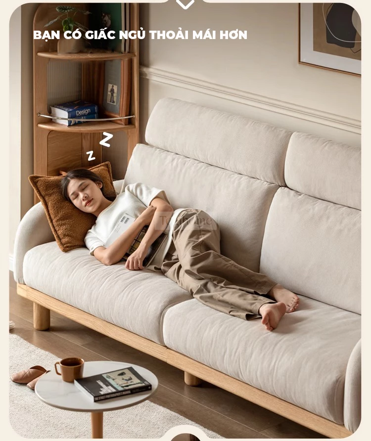 Sofa Phòng Khách Gỗ Tự Nhiên Thiết Kế Sang Trọng Hiện Đại Togismart M87 sở hữu thiết kế sang trọng, hiện đại với khung gỗ chắc chắn và đệm cao cấp. Kiểu dáng tinh tế, màu sắc hài hòa, dễ dàng phối hợp trong nhiều không gian, mang lại sự tiện nghi và đẳng cấp cho phòng khách.