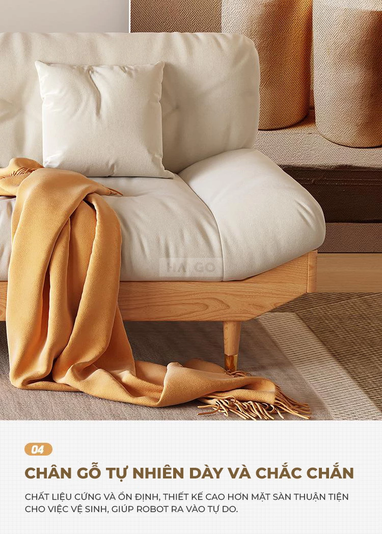 Sofa Phòng Khách Sang Trọng Hiện Đại Haigo SOF306