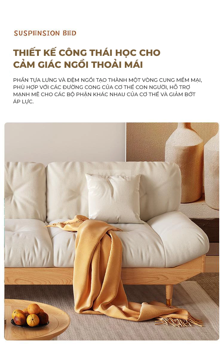 Sofa Phòng Khách Sang Trọng Hiện Đại Haigo SOF306