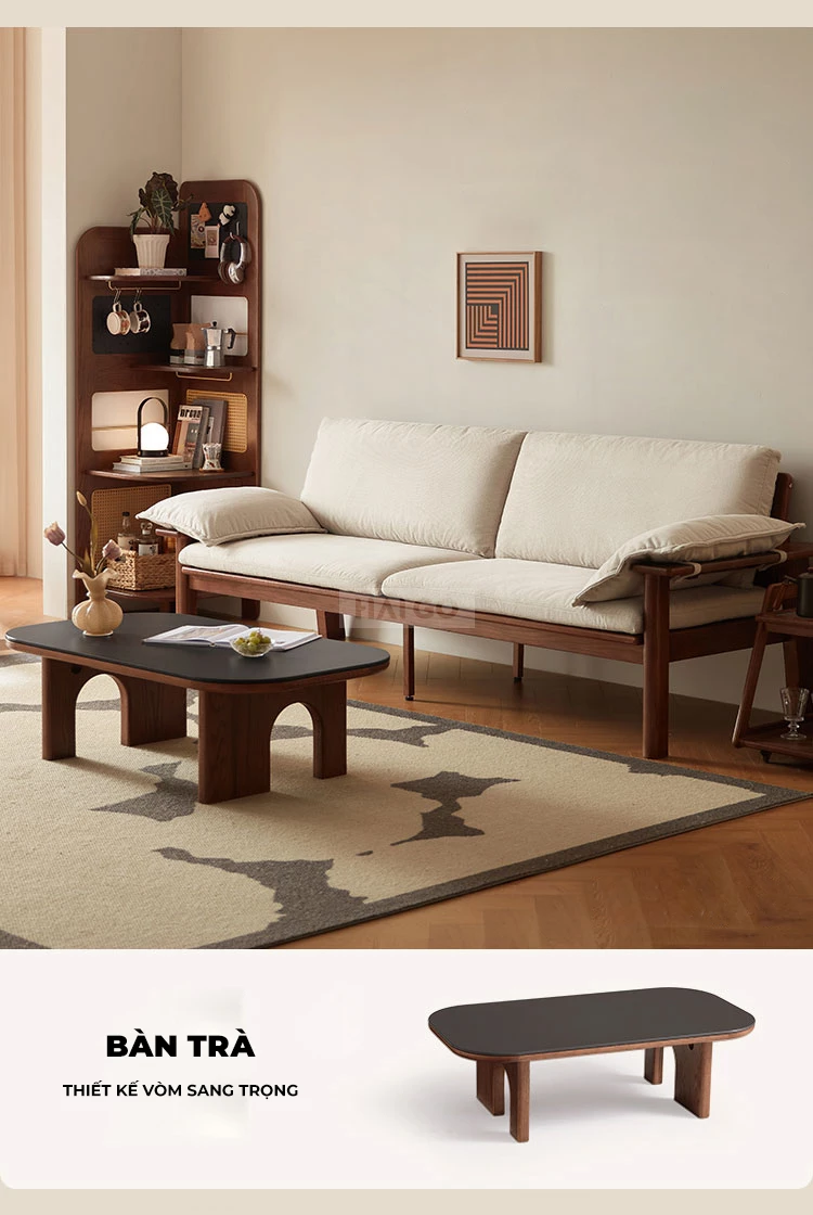 Sofa Phòng Khách Sang Trọng Hiện Đại Haigo SOF344