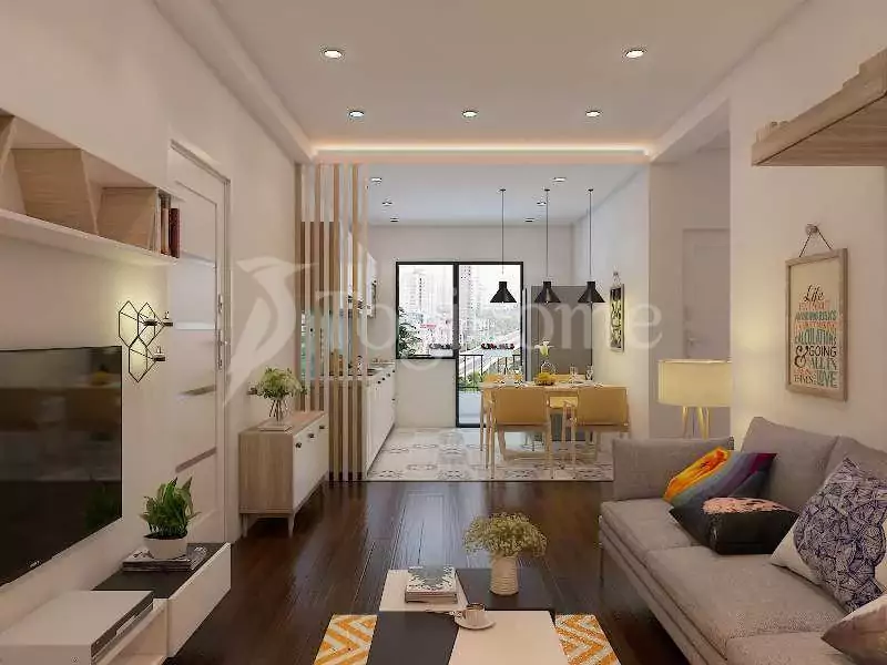 Tận dụng ánh sáng tự nhiên khi thiết kế nội thất chung cư 50m2