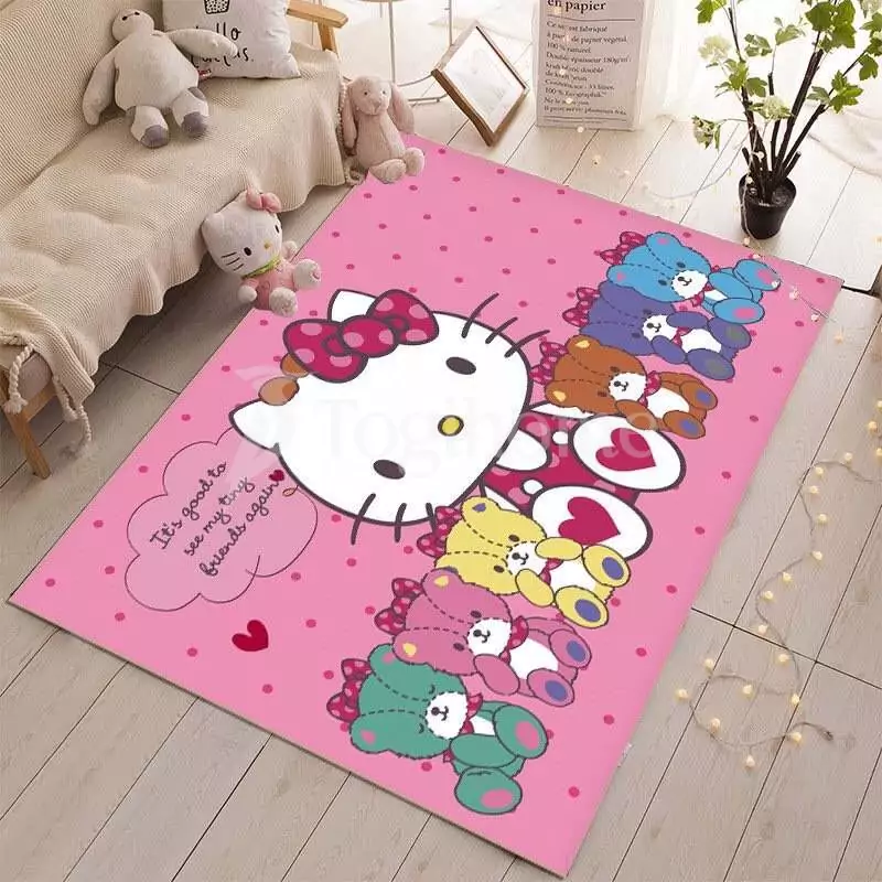 Thảm trải phòng hình Hello Kitty