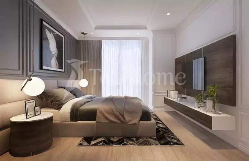 Thiết kế nội thất phòng ngủ 15m2 theo phong cách Tân Cổ Điển