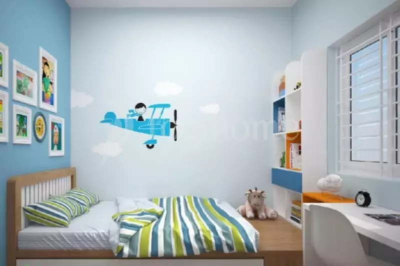 Thiết kế nội thất phòng trẻ em cho bé trai