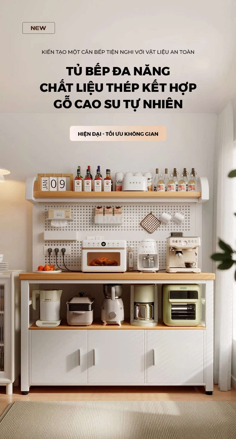 Tủ Bếp Đa Năng Tiện Lợi Haigo KC386