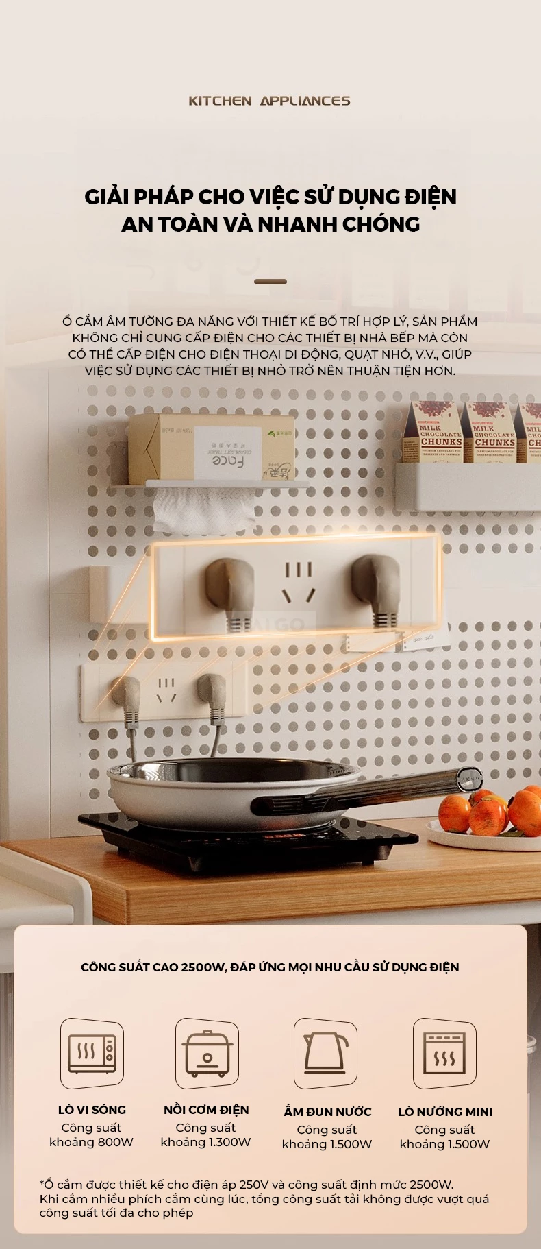 Tủ Bếp Đa Năng Tiện Lợi Haigo KC386