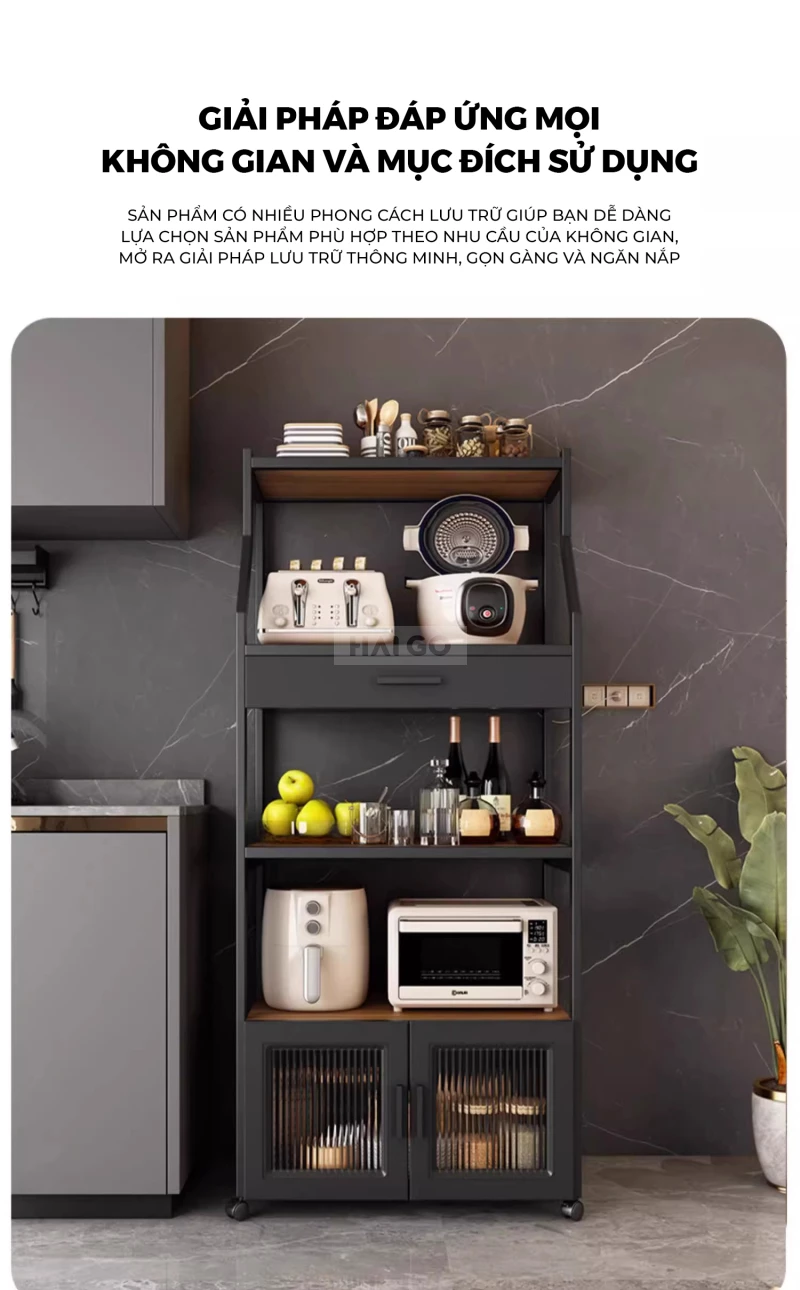Tủ Bếp Tối Ưu Không Gian Haigo KC390