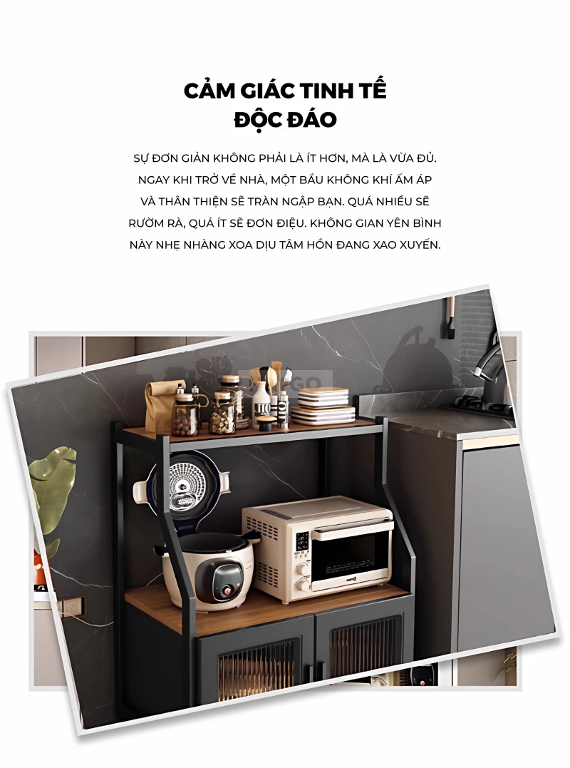 Tủ Bếp Tối Ưu Không Gian Haigo KC390