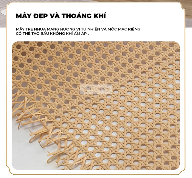 thiết kế mây thoáng khí của Tủ giày gỗ tự nhiên cánh mây cao cấp KG15