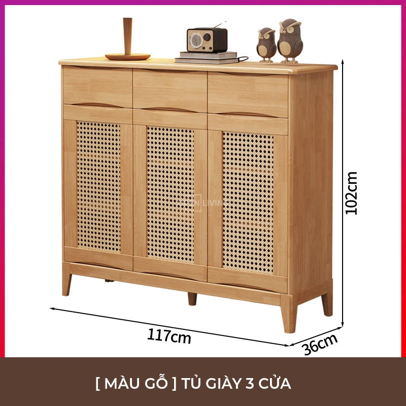  Tủ giày hiện đại họa tiết mây tự nhiên OpenLiving OGI 013 mang đến vẻ đẹp tinh tế và tiện dụng. Thiết kế hiện đại kết hợp họa tiết mây tự nhiên, chất liệu bền bỉ, giúp sắp xếp giày dép gọn gàng và thẩm mỹ. Lựa chọn hoàn hảo cho không gian sống của bạn.