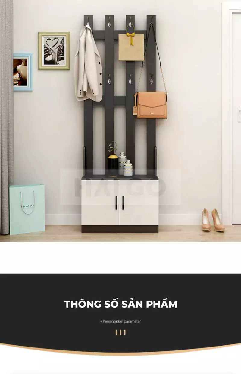 Tủ Giày Phong Cách Hiện Đại Haigo TG139