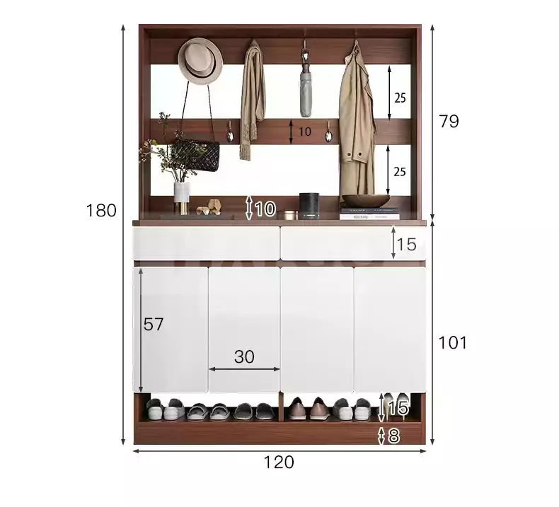 Tủ Giày Phong Cách Hiện Đại Haigo TG140