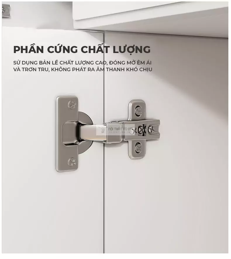 Tủ giày thiết kế thanh lịch, tối giản KG05 sử dụng phụ kiện cao cấp, bền bỉ