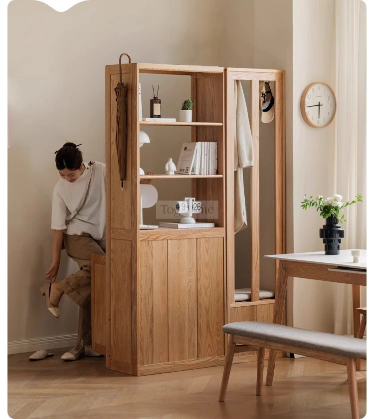 Tủ Kệ Để Giày Gỗ Tự Nhiên Thiết Kế Hiện Đại Togismart TDG 113 mang phong cách sang trọng, gọn gàng, phù hợp nhiều không gian sống. Chất liệu gỗ tự nhiên bền chắc, chống cong vênh, mối mọt, giúp bảo quản giày dép ngăn nắp và tạo điểm nhấn tinh tế cho ngôi nhà.