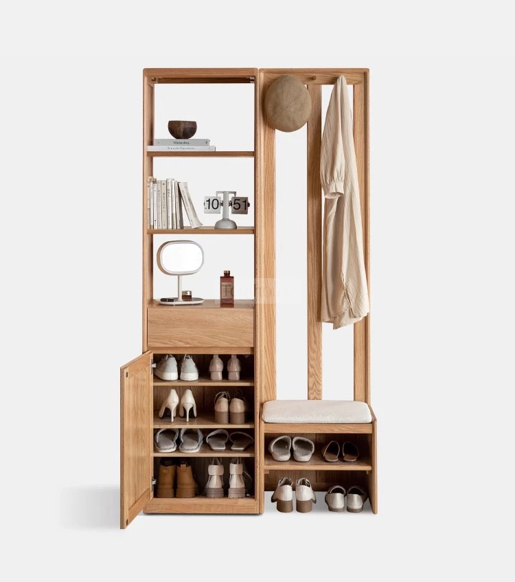 Tủ Kệ Để Giày Gỗ Tự Nhiên Thiết Kế Hiện Đại Togismart TDG 113 mang phong cách sang trọng, gọn gàng, phù hợp nhiều không gian sống. Chất liệu gỗ tự nhiên bền chắc, chống cong vênh, mối mọt, giúp bảo quản giày dép ngăn nắp và tạo điểm nhấn tinh tế cho ngôi nhà.