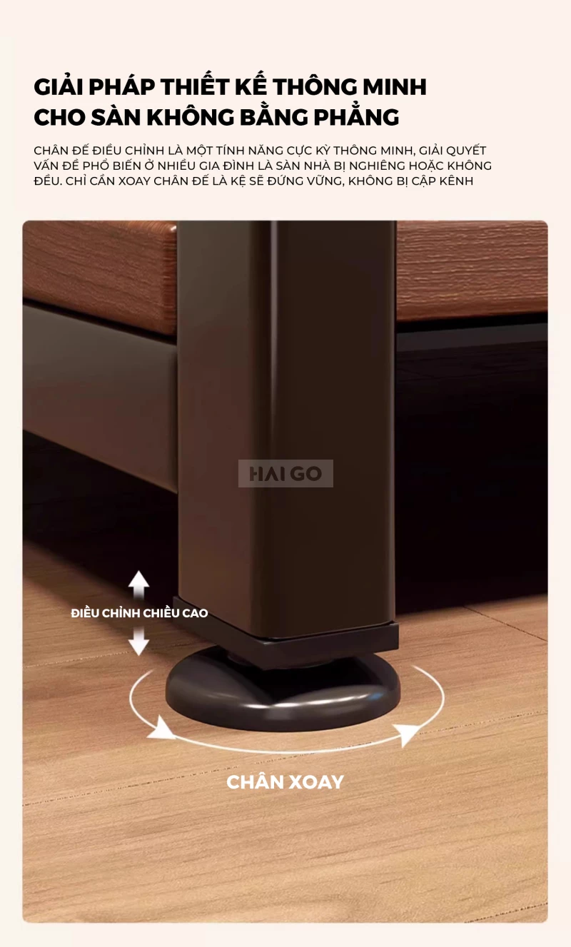 Tủ Lưu Trữ Phòng Bếp Đa Năng Haigo KC388