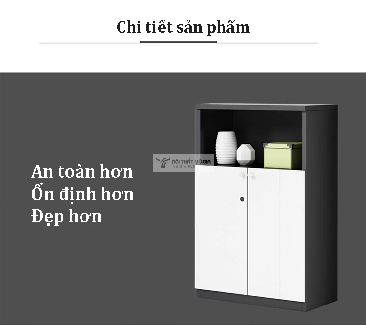 Tủ lưu trữ văn phòng đa năng SD247có kết cấu chắc chắn