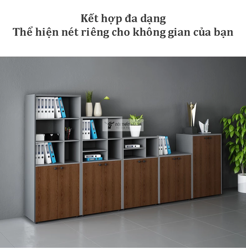 tùy chọn kết hợp của Tủ lưu trữ văn phòng thiết kế đa tầng SD250