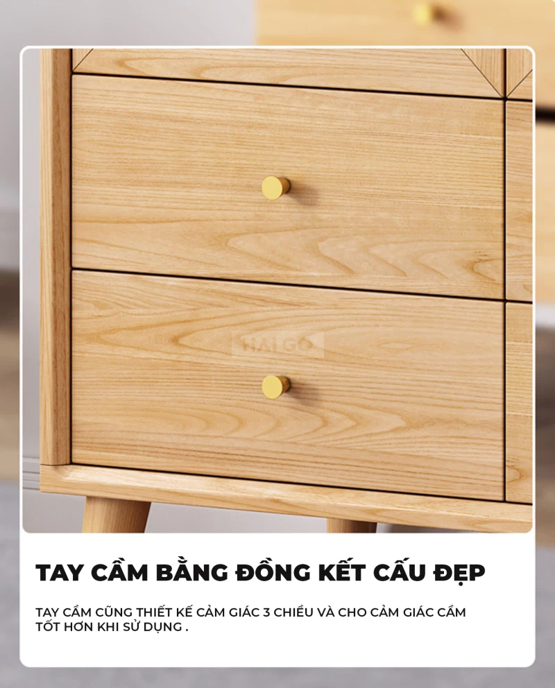 Tủ Quần Áo Cánh Mây Phong Cách Haigo TQA282