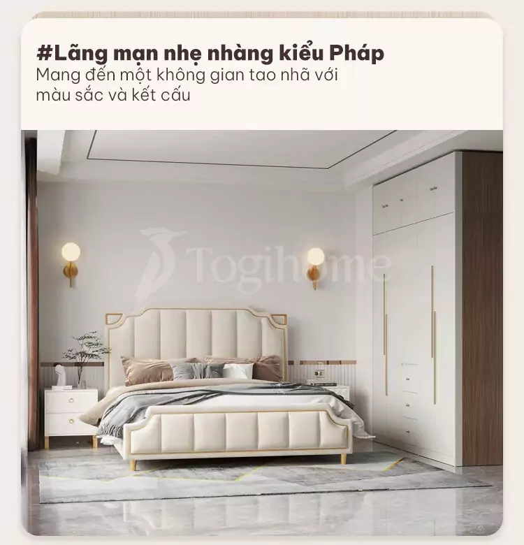 Tủ quần áo cánh mở thiết kế sang trọng TQA031